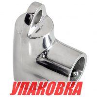 Тройник леера 7/8 (22,2 мм), 90 град с петлей (упаковка из 25 шт.)
