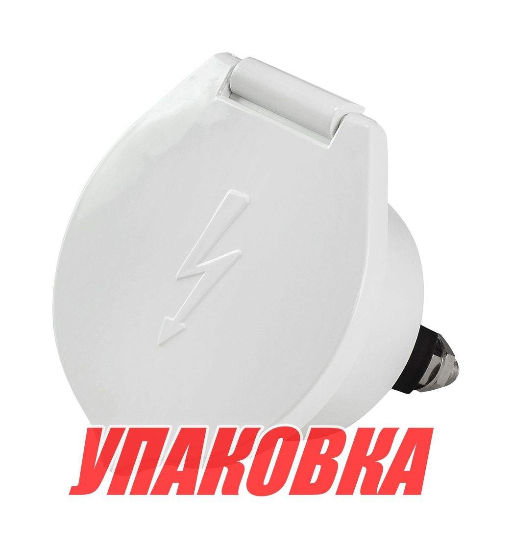 Выключатель массы Heavy Duty, врезной, "OFF-ON" (1 АКБ) 280 А, белый (упаковка из 10 шт.)