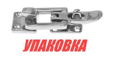 Защелка иллюминатора нержавеющая, аналог 12190 (упаковка из 10 шт.)