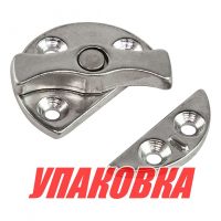 Защелка люка круглая, нержавеющая, Marine Rocket (упаковка из 10 шт.)