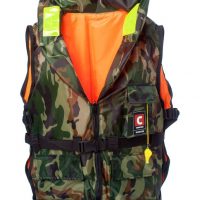 Жилет спасательный двусторонний универсальный COMFORT HUNTER (Охотник) 80-120 кг