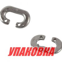 Звено цепи соединительное 6 мм, нержавеющее (упаковка из 5 шт.)