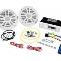 Морская аудиосистема 1DIN BOSS MCK500WB.6 (комплект2)