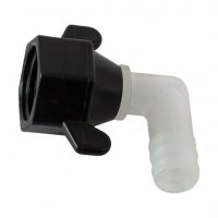 Фитинг SeaFlo угловой резьба-"елочка" 1/2"-14 NPT(F)x1/2"
