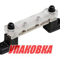 Колодка распределительная электромонтажная с защитной крышкой, 4 контакта (упаковка из 4 шт.)