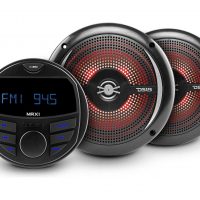 Морская аудиосистема RGB MRX16SL/BK, DS18