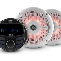Морская аудиосистема RGB MRX16SL/WH, DS18