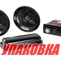 Морская аудиосистема 1DIN PYLE PLCDBT75MRB, комплект (упаковка из 4 шт.)