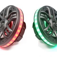 Морская акустика 6,5" с RGB, с подсветкой по контуру, Marine Rocket