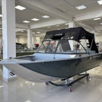 Моторная лодка, Неман 480 DCM FISH, св.серый-серый с Suzuki DF50ATL