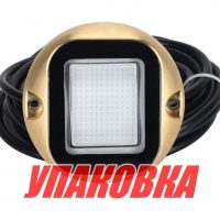 Подводный огонь 100х100х20, Green, AquaIDEA (упаковка из 2 шт.)