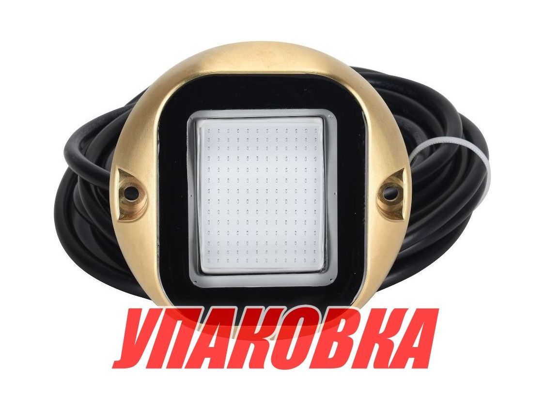 Подводный огонь 100х100х20, Green, AquaIDEA (упаковка из 2 шт.)