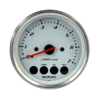 Тахометр 4", 7000 об/мин, Suzuki DF25-250, белый