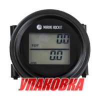 Тахометр универсальный со счетчиком моточасов, подсветкой и внешним питанием, провод 4,5 м (упаковка из 10 шт.)